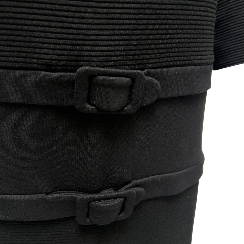 Armani Collezioni Black Ribbed Sheath Dress
Double Buckle Waist LBD Sz 14
Money - Picture 13 of 15